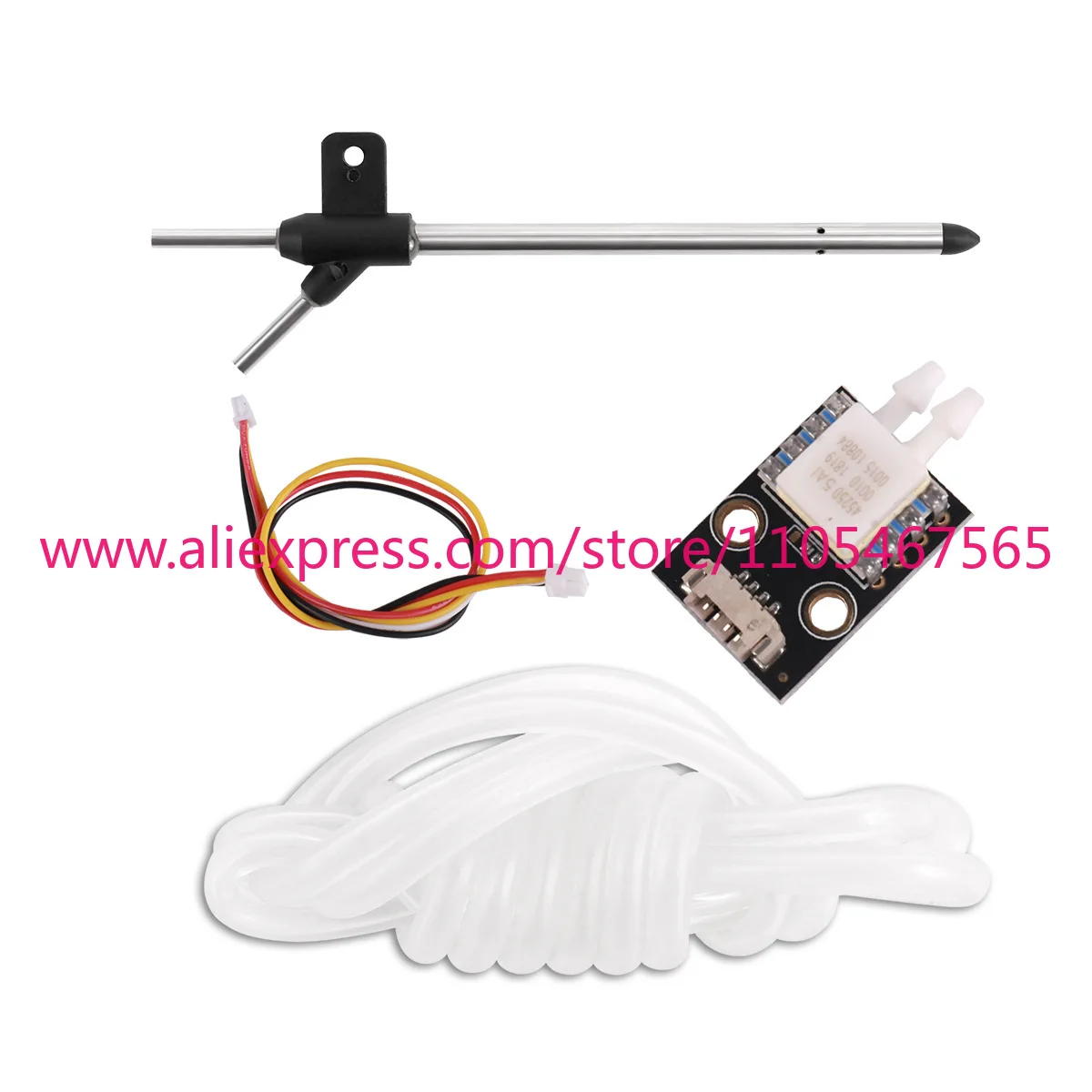 2PCS Pixhawk PX4 differential airspeed tube pitot tube digital airspeed gauge differential pressure sensor MS4525