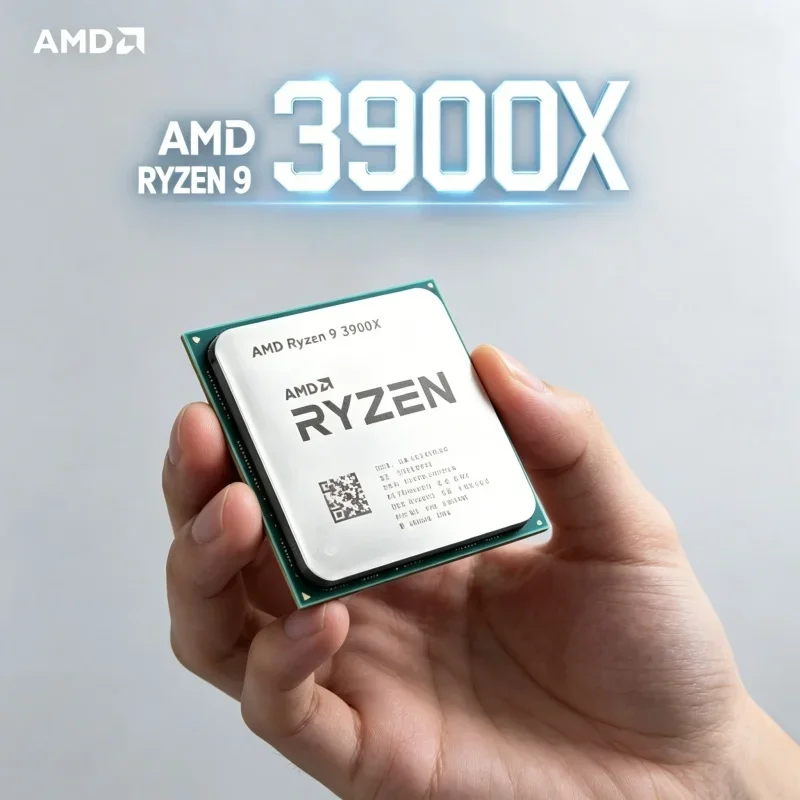 

Brand New AMD R9 3900X Ryzen9 3900X 7NM 12C24T 3.8GHz 64M L3 AM4 Desktop Gaming Processor Unboxed Loose CPU No Package Box