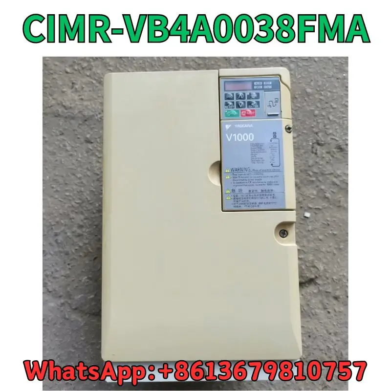 

Used Frequency converter CIMR-VB4A0038FMA test OK Fast Shipping