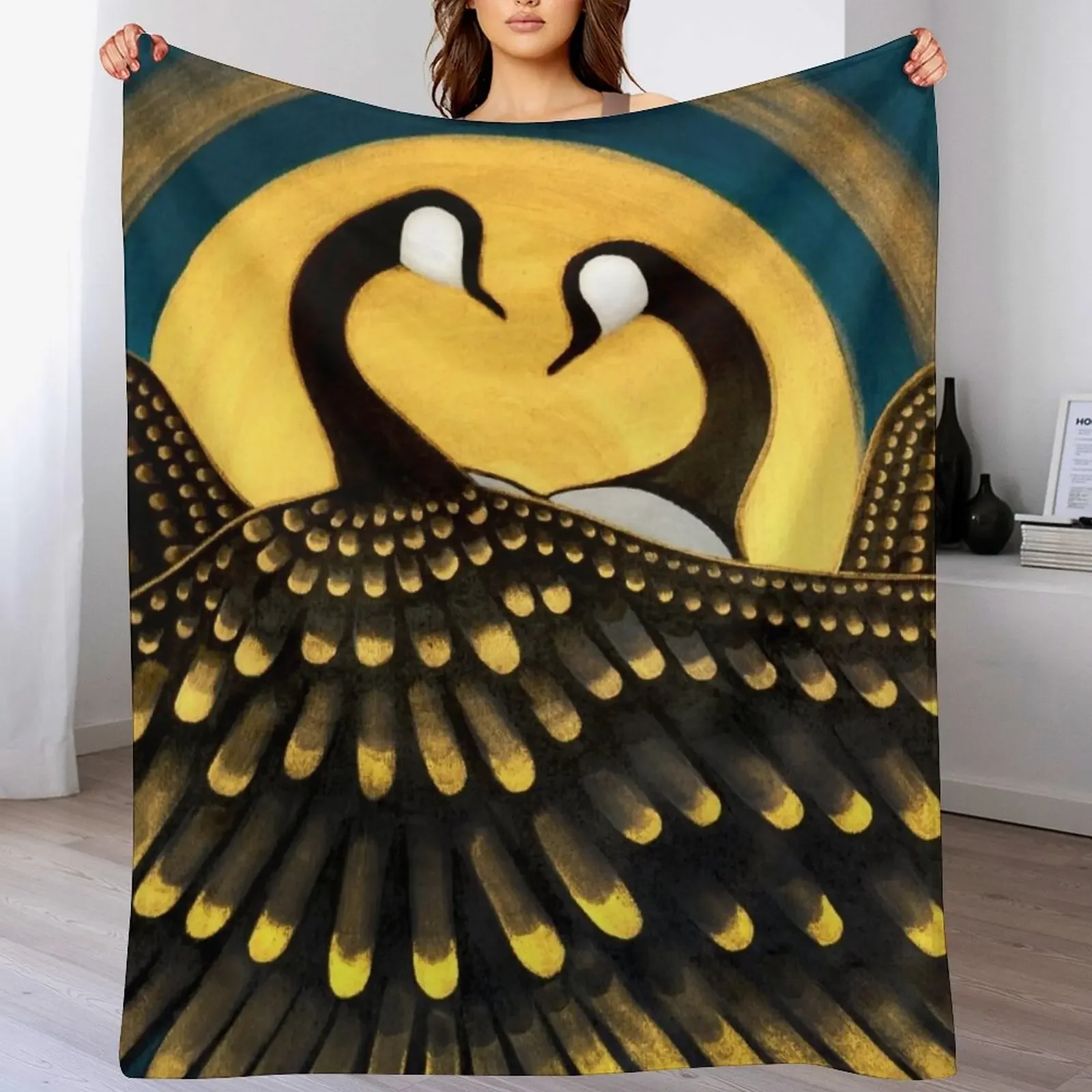 Shawaymoon Throw Blanket Luxurious Soft Fuzzy Blanket for Sofa Bed