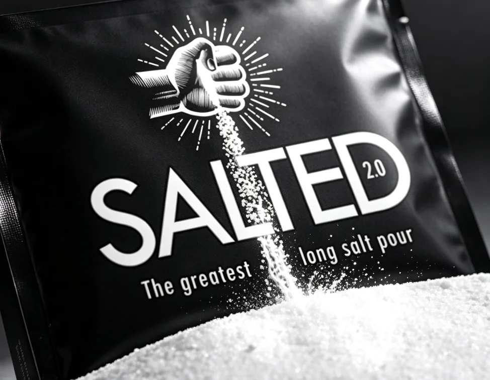 Salted Magic Trick by Ruben Vilagrand & Vernet Gimmick Close Up Magic Prop Street Magic Magician Performance Tutorial