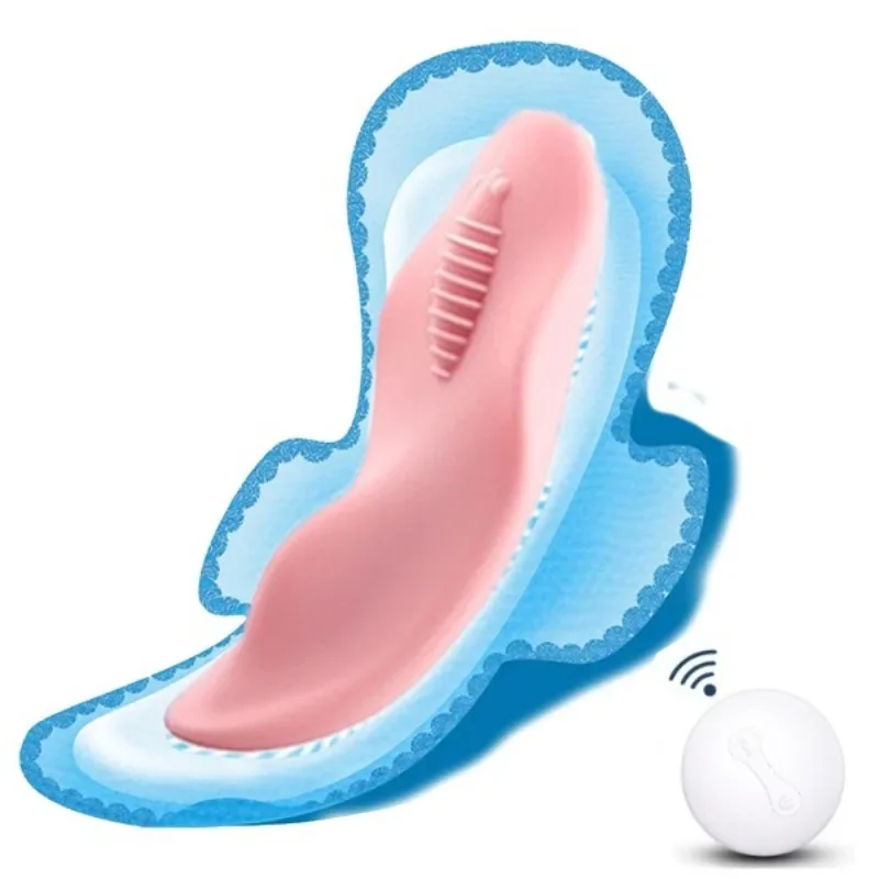 Wireless Remote Wearable Snap Action Tongue Licking Female Vibrator G-Spot Orgasm Clitoral Stimulation Masturbation Massager 18+