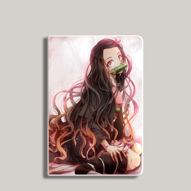 Funda para ipad Anime Nezuko para Air 4 iPad Pro 2020 10,9 con portalápices 10,2 8 7. a generación 12,9 Pro Mini 5 6 funda Demon Slayer