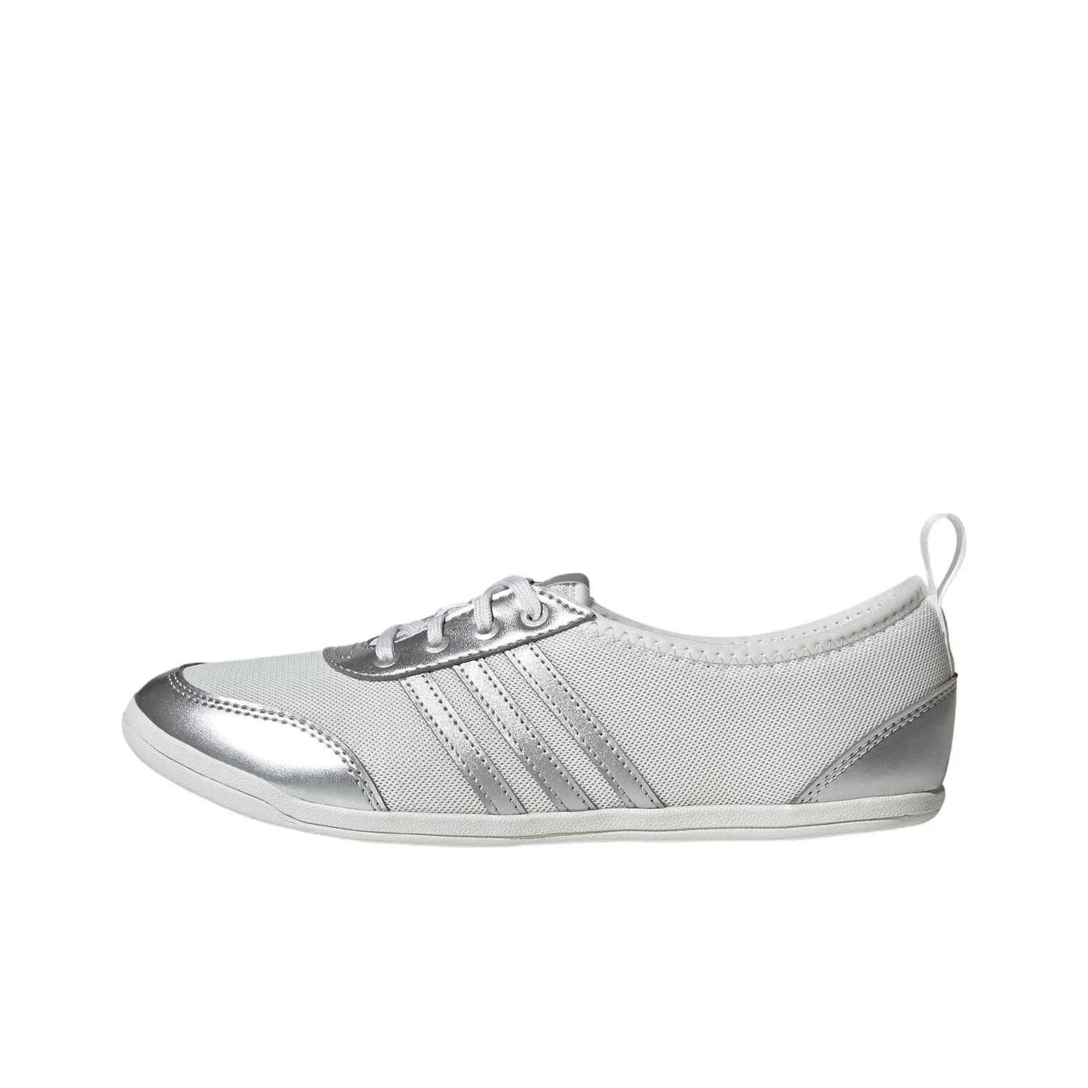 adidas-diona-ballet-casual-shoes-women's-low-top-crystal-white-metallic-silver