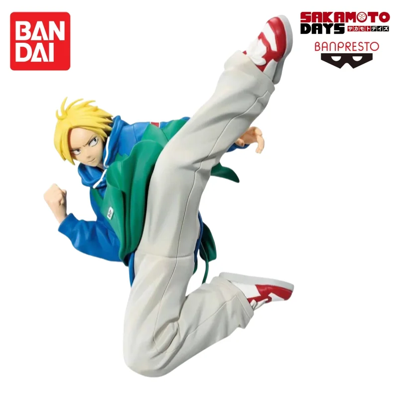 

In Stock Bandai Original Banpresto Sakamoto Daysshin Asakura Action Figure Model Doll Brand New Boxed Anime Characters Garage