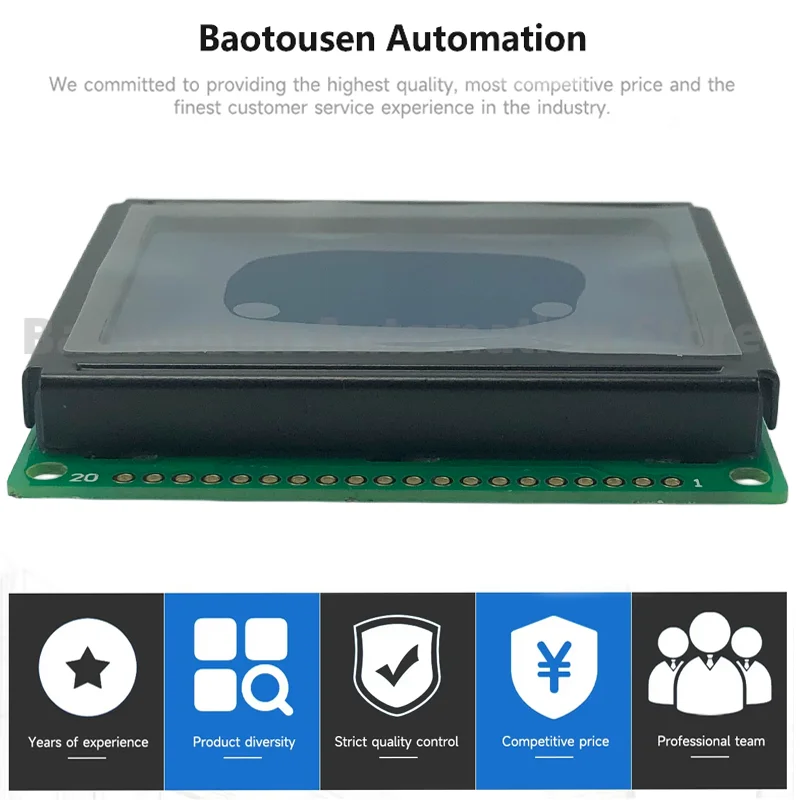 novo-modulo-de-display-grafico-lcd-de-27-polegadas-12864-128x64-pontos-com-controlador-ks0108