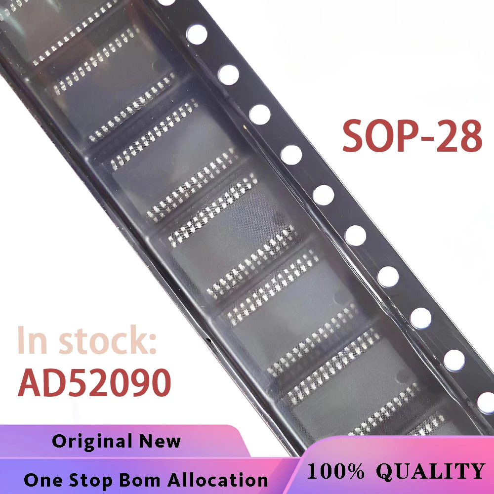 (5PCS) AD52090 AD52090-QG28NRR SOP-28 Chipset