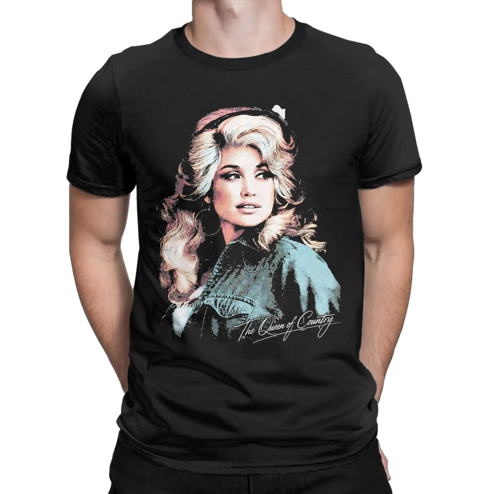 Dollys Partons Memorial    (4) Men T Shirts  Funny Tees Short Sleeve Round Neck T-Shirt 100% Cotton Gift Idea Clothing