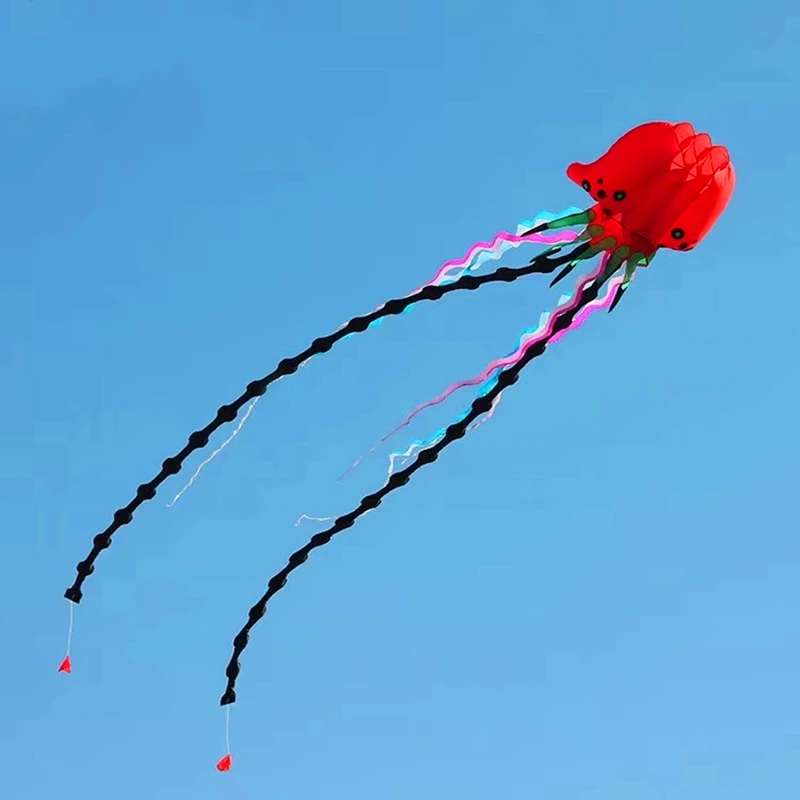 Large jellyfish soft kites for adults kites weifang big kite inflatable huge kites programmable toys toy sports ripstop nylon