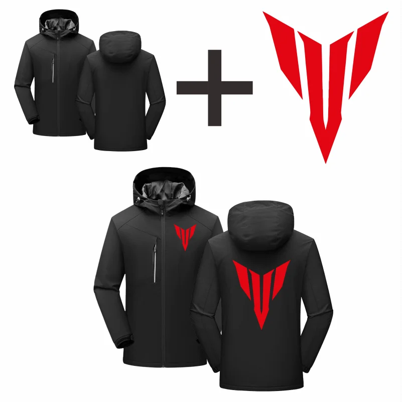 Winter Warm Long-Sleeved Thick Fleece Jacket for Men And Women Windproof Outdoor Customizable Printed Logo And Text