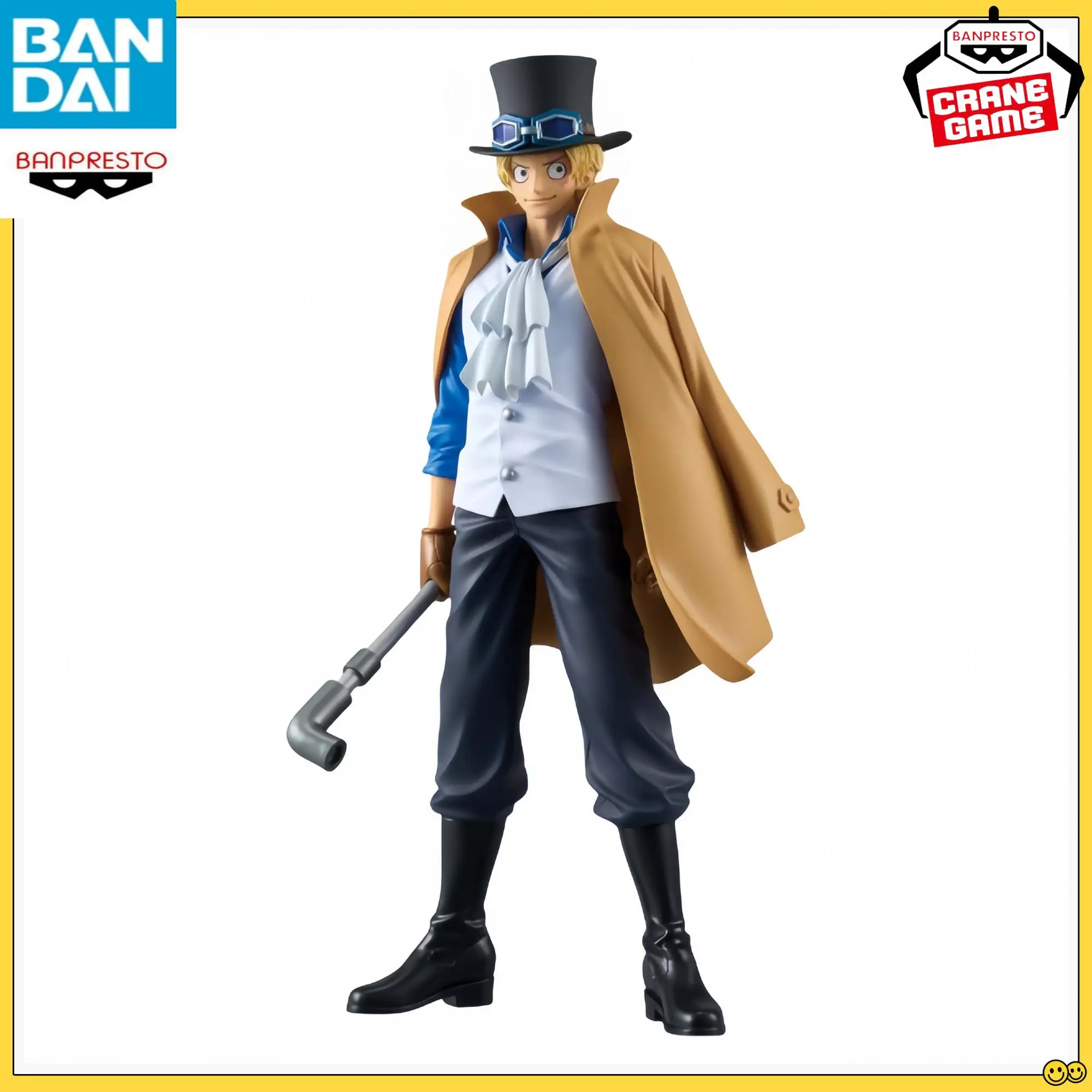 

Genuine Bandai In Stock Banpresto One Piece Dxf The Grandline Series Extra Sabo 18Cm Standing Figure Figure Model