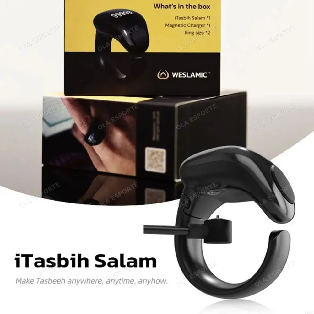 Digital Counting Accessory Tasbih Zikr Ring