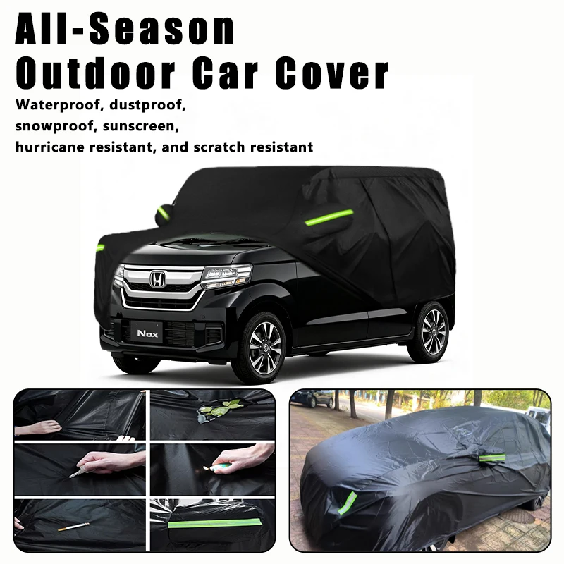 

Car Cover for Honda N-Box - Outdoor Full Protection, Waterproof Dustproof Heat-Resistant, All-Season Use Exterior Accessories