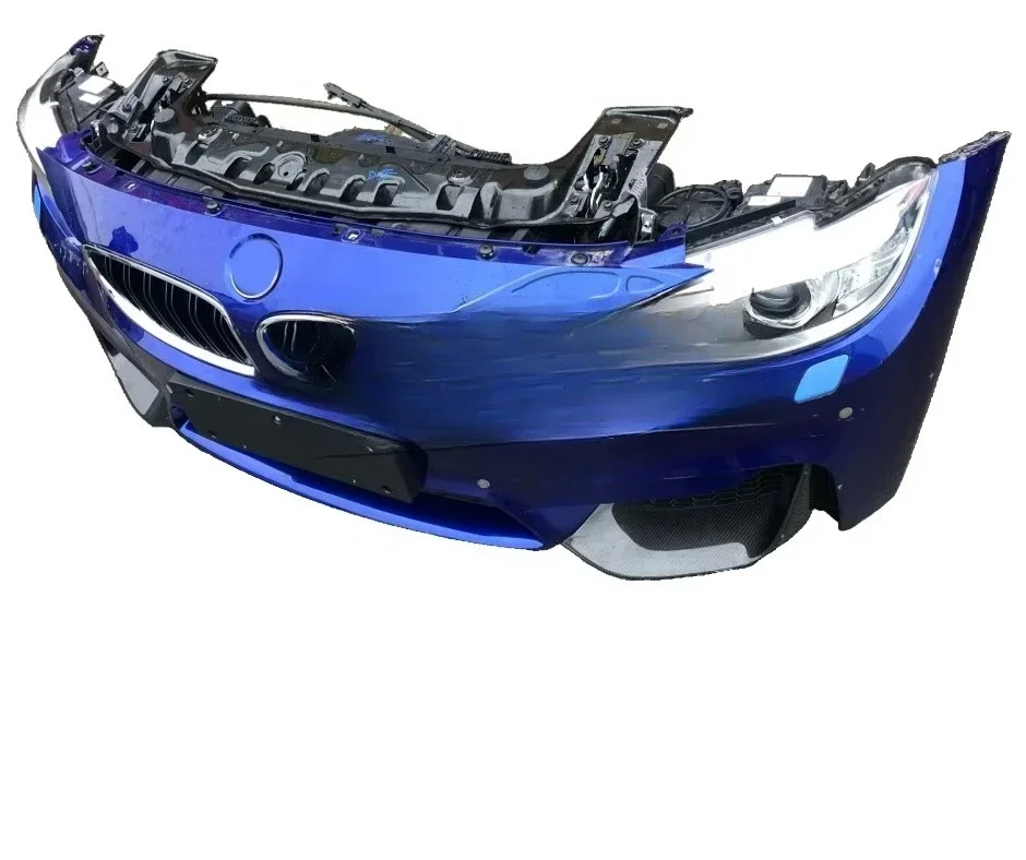 Classic M3M4F80F82F83Lci Front Face Front Bumper Surrounded Front Mouth Assembly Intake Grille Trend Chrome Black