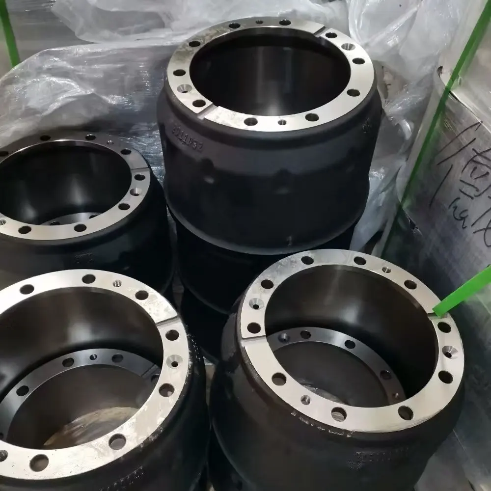 

New 81.50110.0144 Brake Drum shacman Shacman Truck Rear Middle Axle Wheel Brake Drum Rear Brake Drum Parts Truck Parts