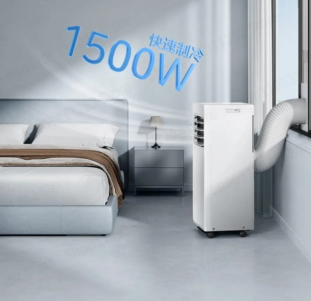 Portable air conditioner small 1HP compressor cooling home heating cooling inverter dual hose no outdoor unit