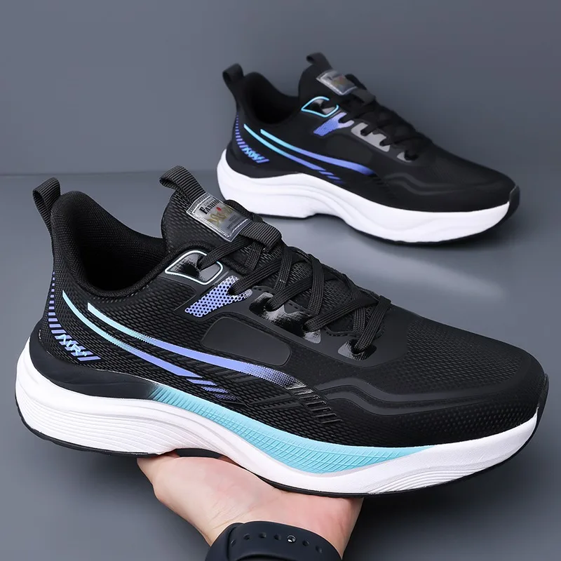 أحذية رياضية رجالي مضادة للانزلاق ومقاومة للاهتراء، أحذية رياضية شبكية مريحة للرجال، أحذية رياضية قابلة للتنفس