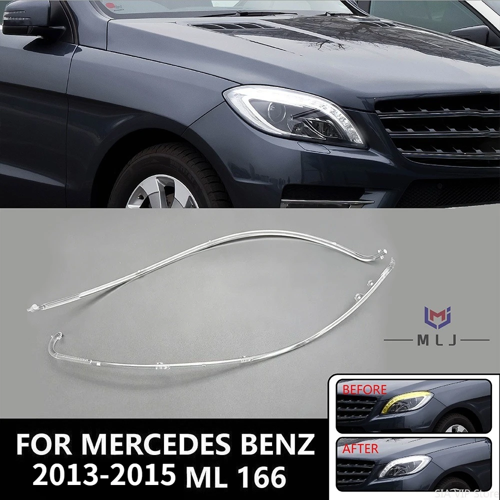 

Фара для Mercedes-Benz ML 166 2013-2015: Световодная трубка ДХО (дневных ходовых огней)