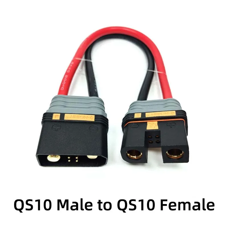 

Соединительная линия «папа» QS10 «мама» QS10, разделенная линия, 6AWG/8AWG, 0,5 м/1 м