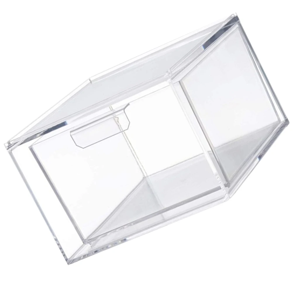 

Plastic Drawer Storage Box Stackable Clear Organizer Jewelry Case Ideal for Lipstick Nail Polish Makeup Brush Essential