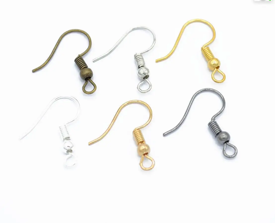 

3000pcs/lot 20x17mm DIY Earring Findings Earrings Clasps Fittings DIY Jewelry Making Accessories Iron Hook Earwire Jewelry F0024