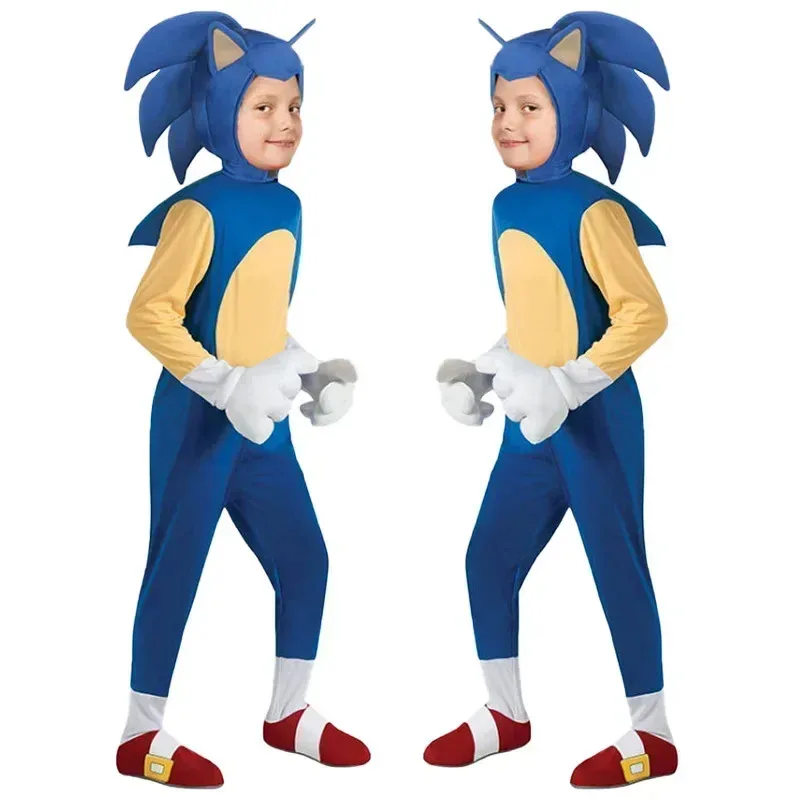 Children's Performance Clothes Jazz Costume Sonic Yoda Baby Alien Zombie Crisis Gingerbread Man Clothes Jumpsuit