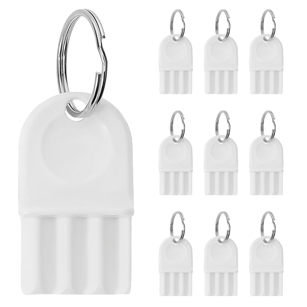 

10pcs Universal Towel Keys For Folded Roll Commercial Residential Use Compact Easy Access Keychain Compatible With Soap