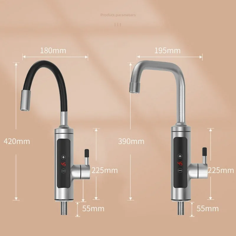 Intelligent Frequency Conversion Fast Heating Kitchenette Treasure Constant Temperature Stainless Steel Hot Water Tap Instant