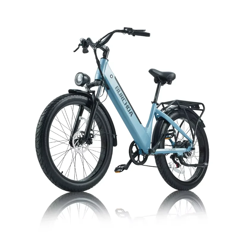 

26 inch electric city bike BURCHDA AZ26 48V20Ah 7-speed