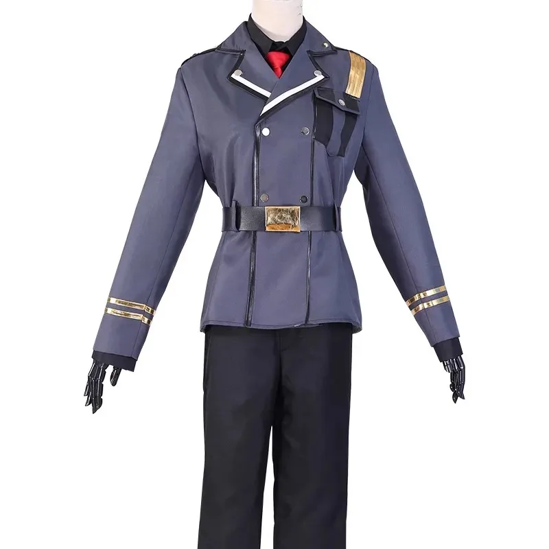 2025 11 Anime 86 Eighty Six Shinel Nozen Undertaker Game Suit Handsome Uniform Cosplay Costume Halloween Outfit Party Cost