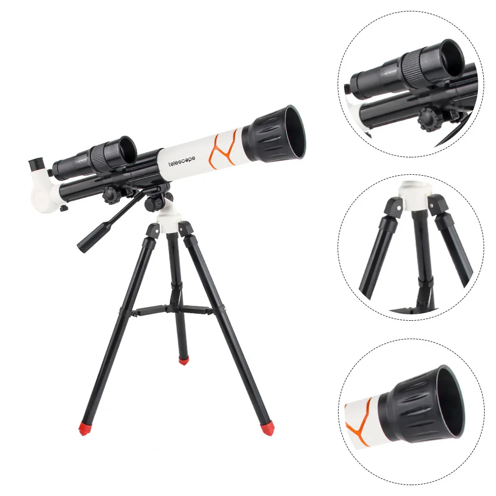 

1pc Night Vision Telescope 20X 30X 40X High-Definition Monocular For Kids Outdoor Sky Gazing Exploration Fmc Lens Camping
