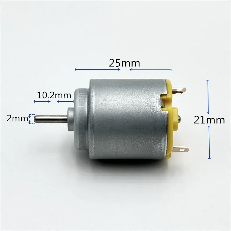 S.M.C Mini 21mm Round R140 Engine DC 6V 7.4V 9V 12V Micro Silent Strong Magnetic Electric Motor DIY Toy Car Hobby Model