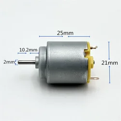 S.M.C Mini 21mm Round R140 Engine DC 6V 7.4V 9V 12V Micro Silent Strong Magnetic Electric Motor DIY Toy Car Hobby Model