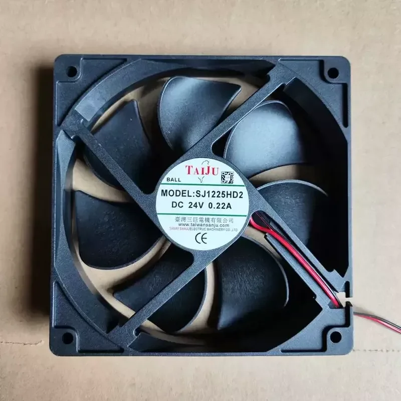 SJ1225HD2 new original Taiwan Sanju 12025DC24V axial flow cooling fan machine radiator equipment