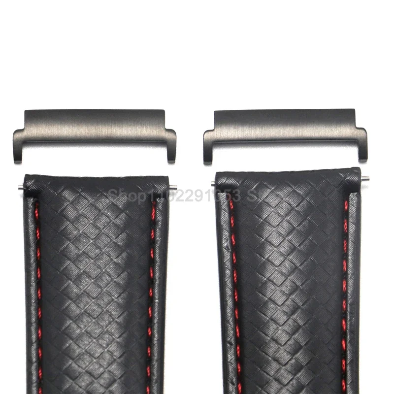 2pcs Watch Band Connector for Samsung Watch 3/4/5/6 Metal Adapter Quick Release Spring Bars for Huawei GT3/4 Strap 20mm 22mm