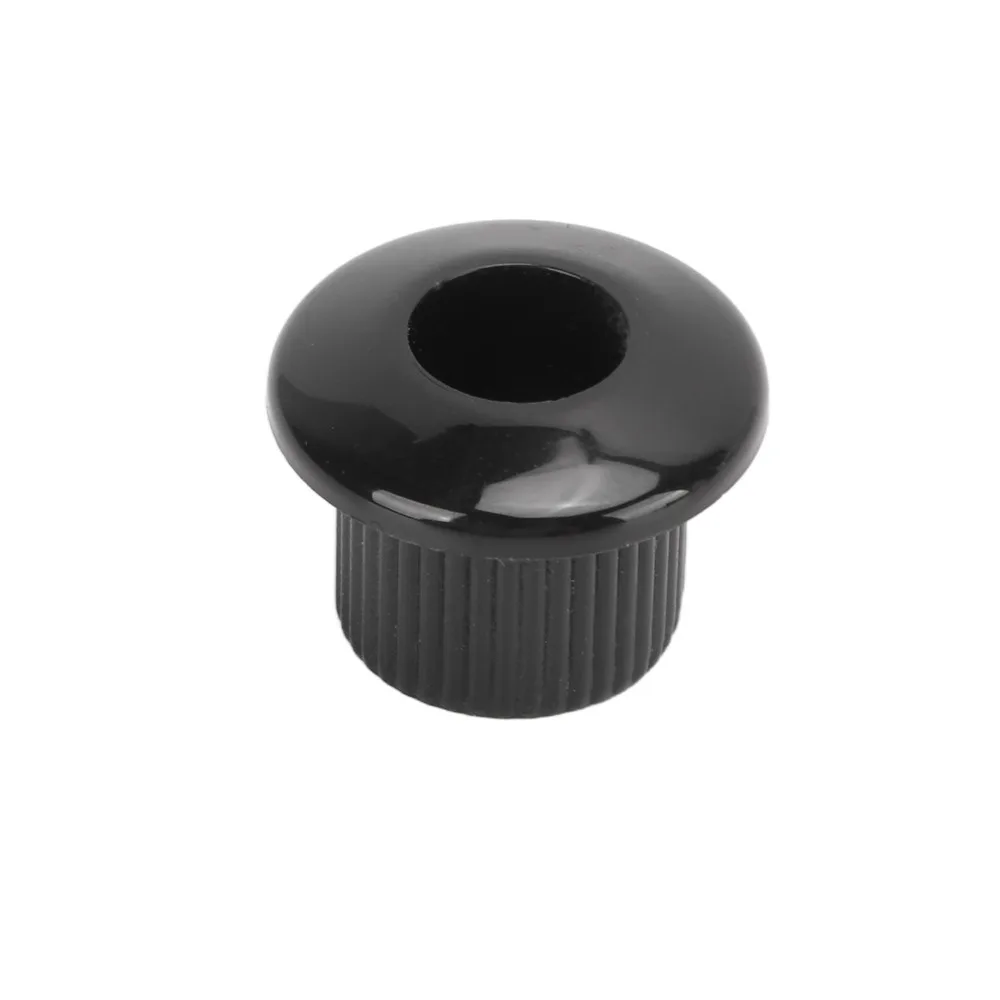 6pcs Black/Silver ​Guitar Tuner Conversion Bushing​ ​Plastic Easy installation Adapter Accessory​ ​6mm to 10mm