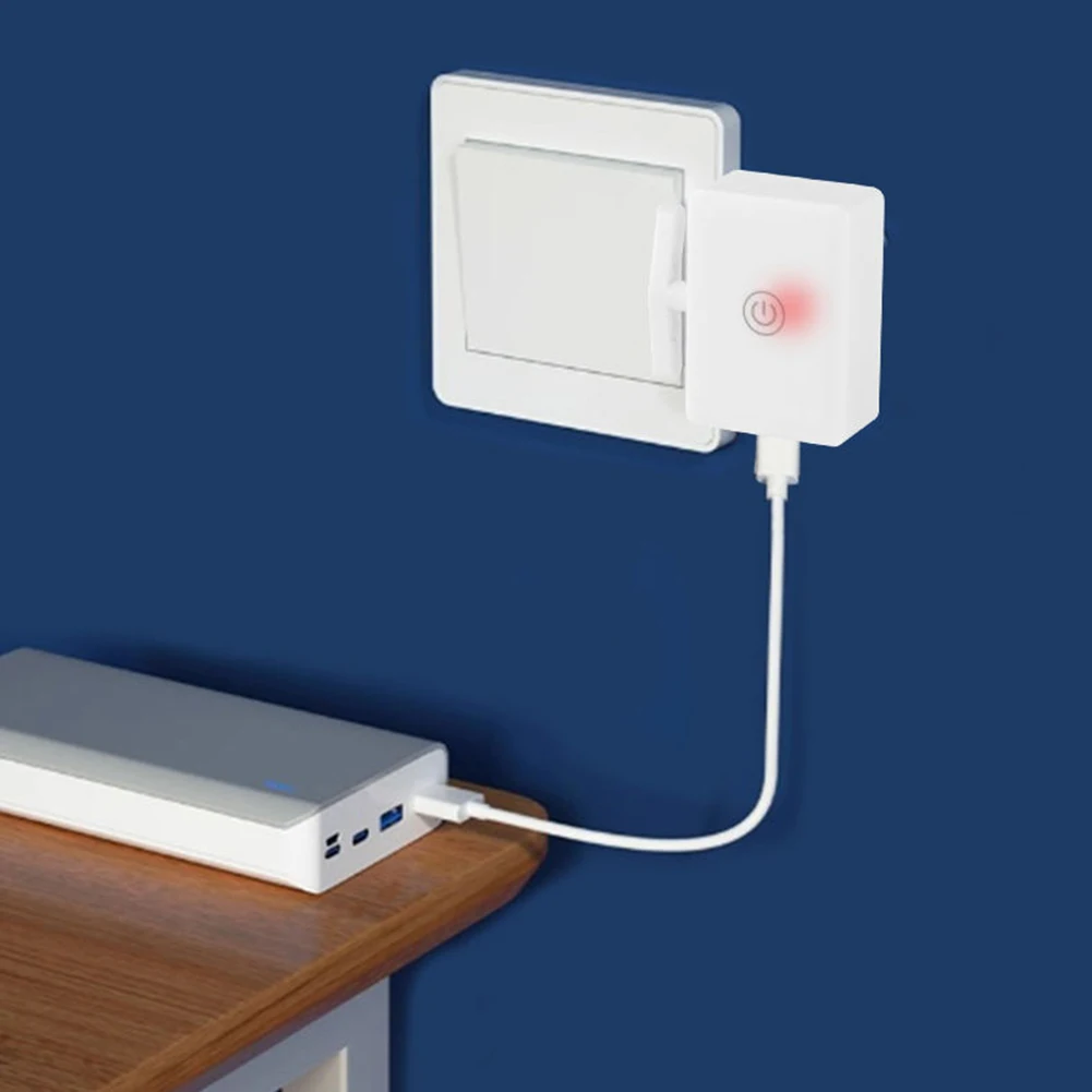 1pc Home Controller Interruttore remoto Pulsante remoto per pulsante intelligente Pusher Robot interruttore ABS bianco