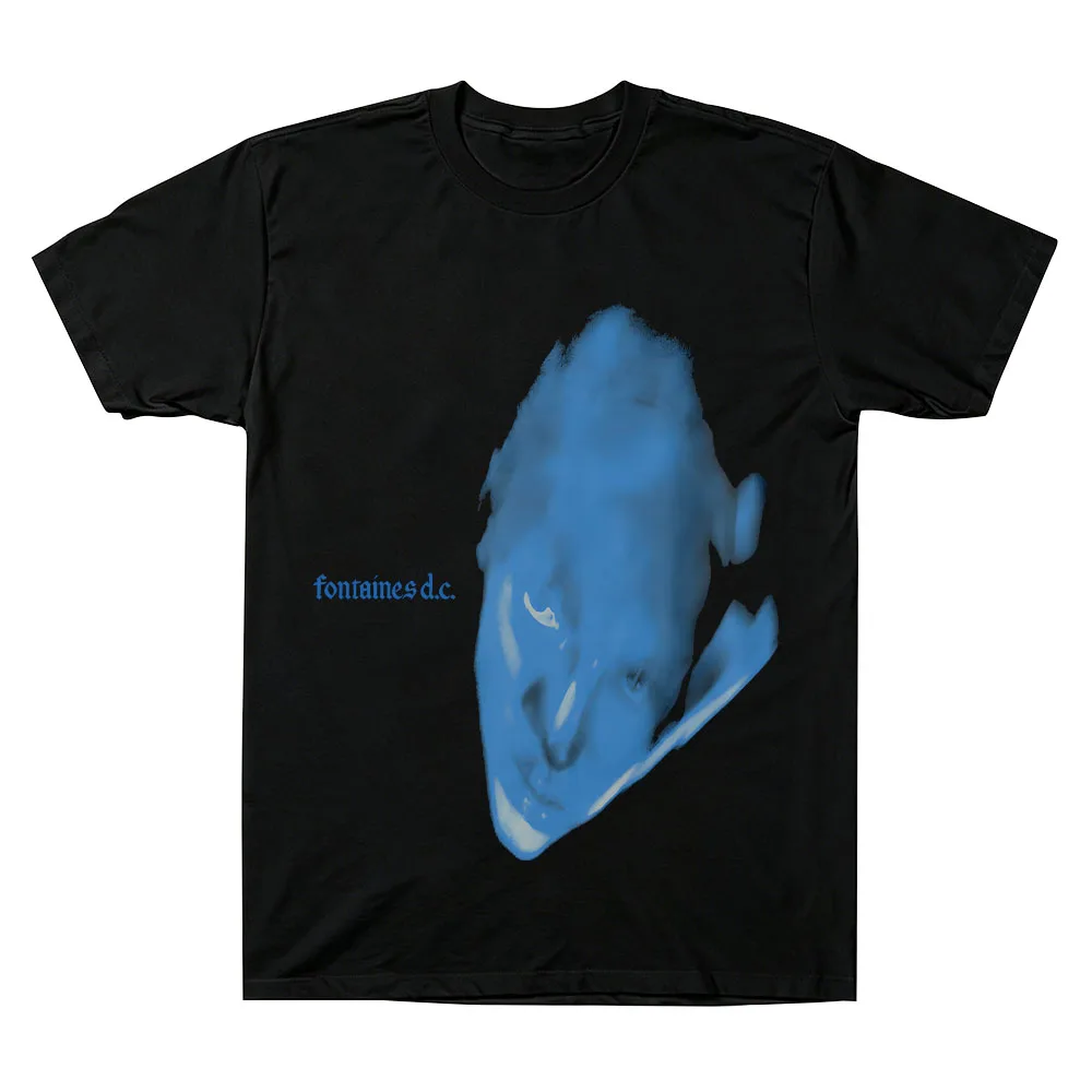 Fontaines D.C. Dopamine Chamber Blue Cover T-Shirt Women Men New Top Short Sleeve Round Neck Print High Quality Cotton T Shirts