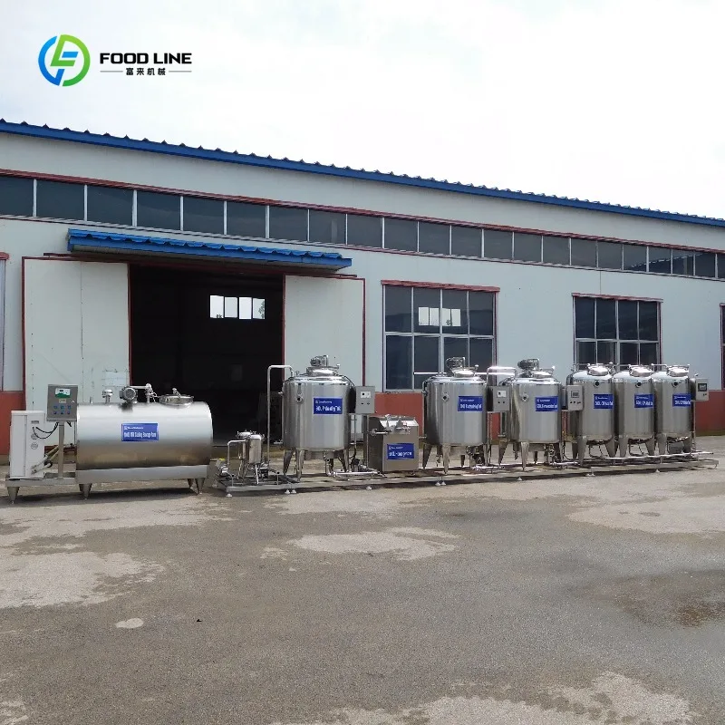 Full Auto Italian Greek Yogurt Production Line High Capacity for Commercial Dairy Plant Custom