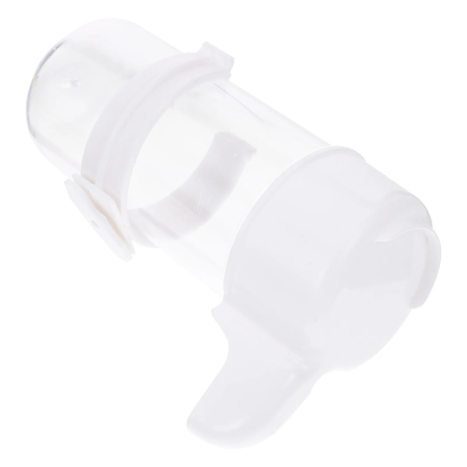 

Parrot Water Dispenser 240ml White Base Transparent Bottle Hanging Cage Bird Feeder for Parakeet Pigeon Thrush Pet Supplies