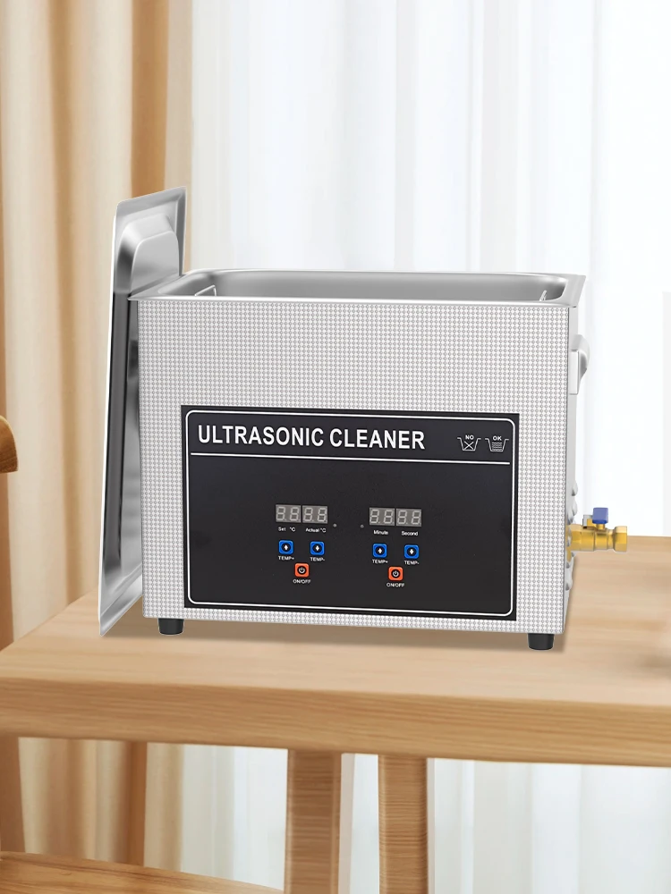 AliExpress CHAOJIE UP Ultrasonic Cleaners 10L for Bike Chain Watch Ultrasound Washing Tank Bath Commercial Ultrasonic Cleaning Machine with Au Plug UK