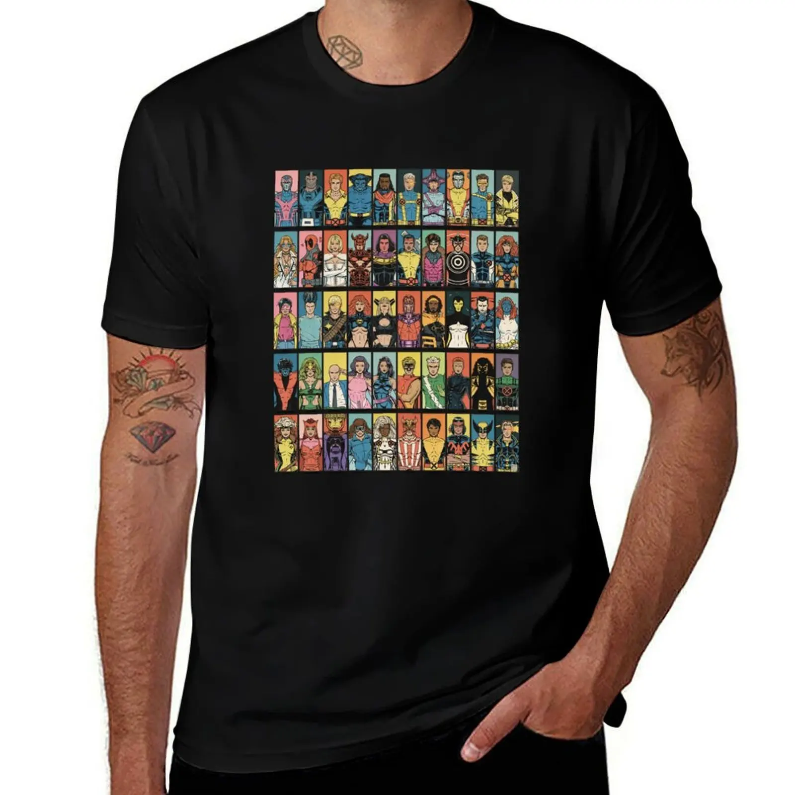 

Fifty T-Shirt croswit shirt man anime street wear funny meme t-shirts t shirt for men