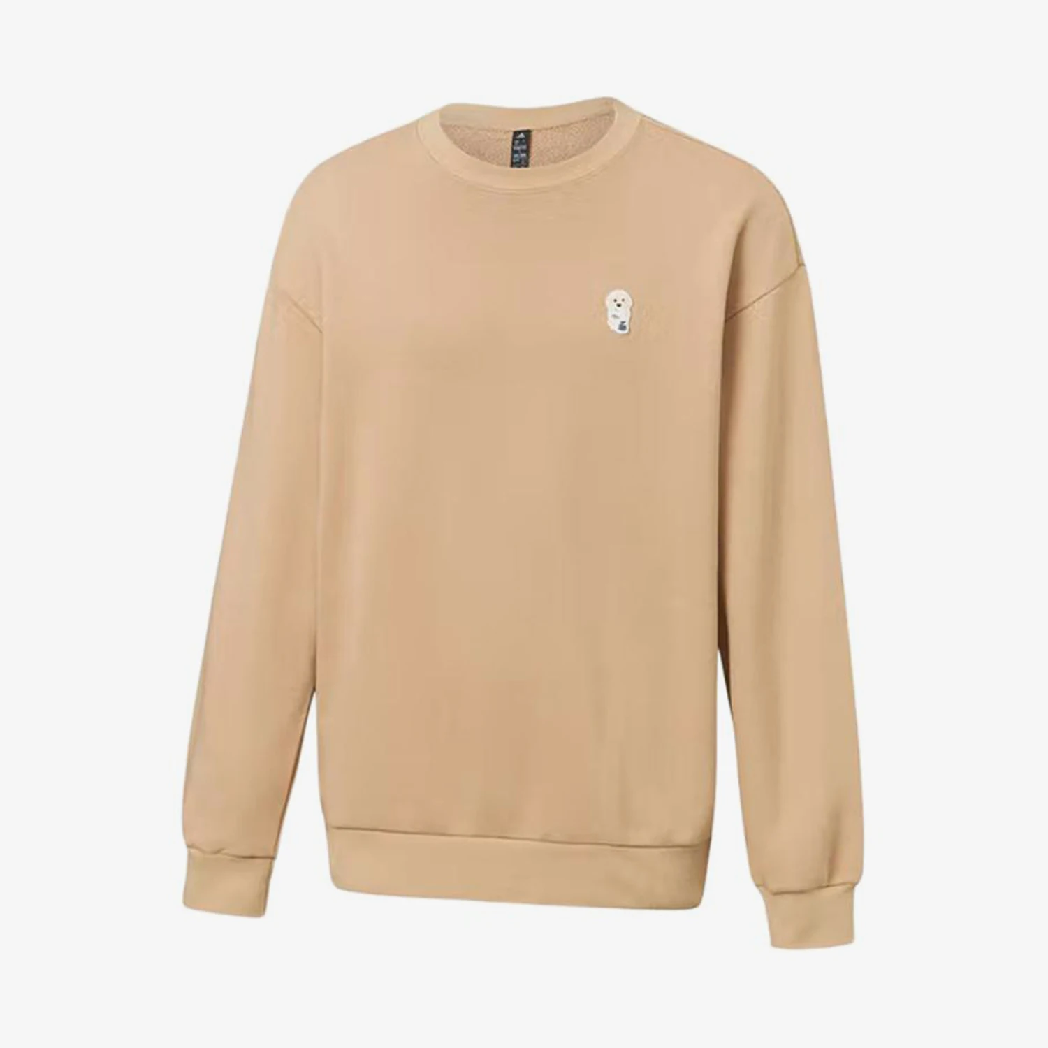 Adidas genuine spring and autumn men's simple round neck pullover long sleeved sweatshirt JX1084