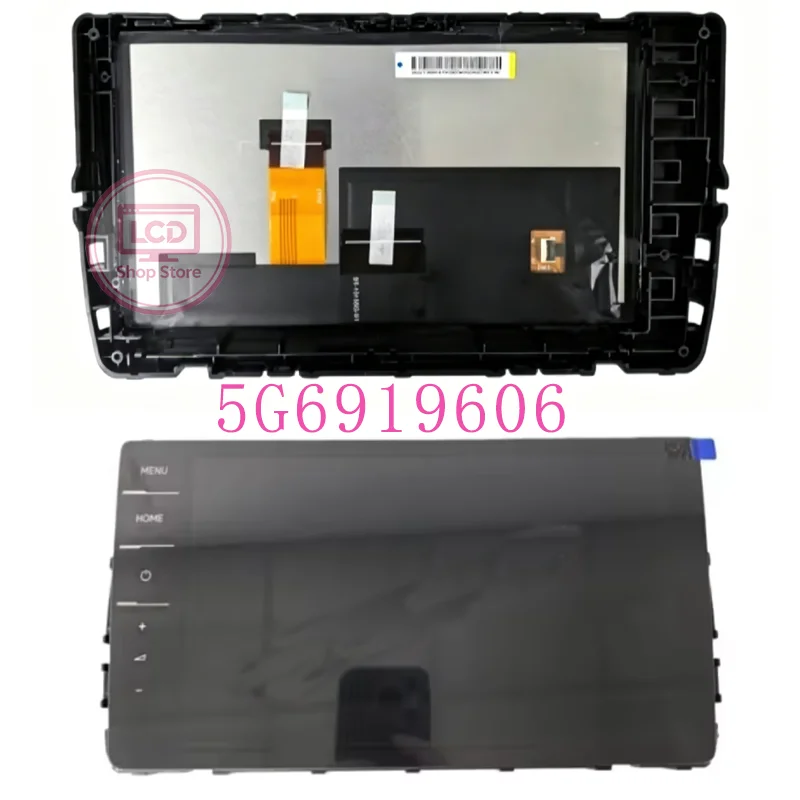 5G6919606 5G6919606A 5G6919606D 9.2 Inch LCD With Touchscreen Suitable for V-W P-assat B8 Ti-guan G-olf 7 MIB 2.5 New Car