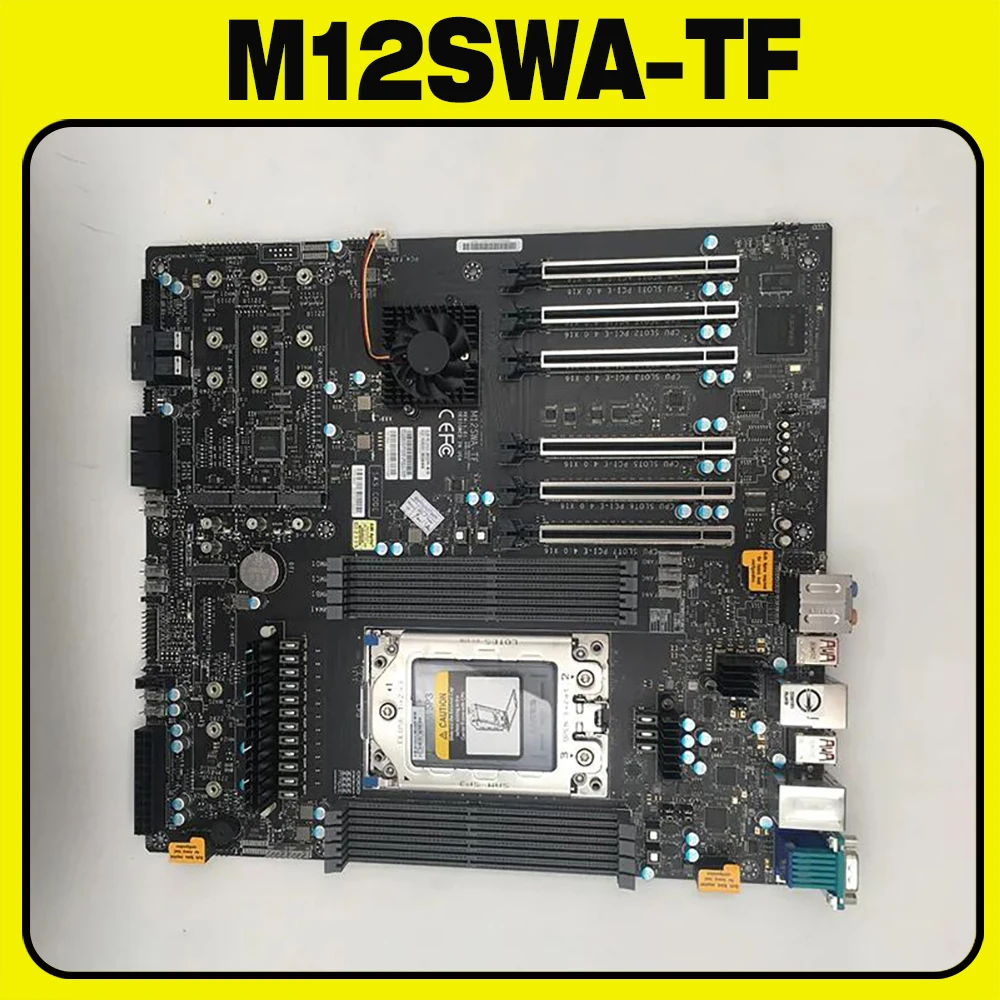 For Supermicro Workstation Motherboard Support For Threadripper PRO 3000WX Series Processor PCI-E 4.0 M.2 DDR4 M12SWA-TF