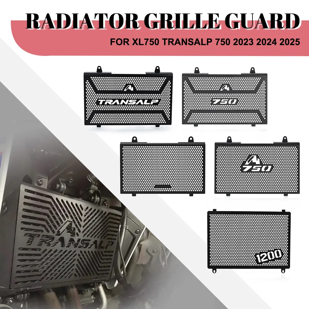 

FOR HONDA XL750 TRANSALP 750 2023 2024 2025 Motorcycle Motorcycle Radiator Grille Guard Cover Protector Protection XL 750