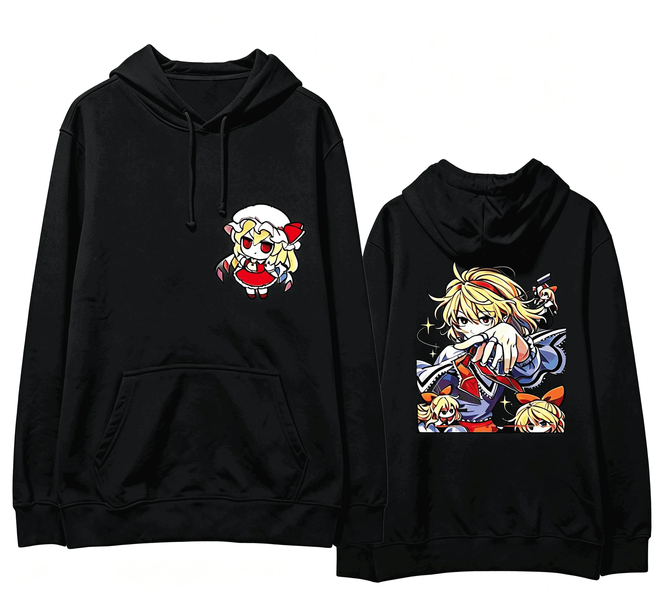 Touhou Project Casual Loose Oversized Unisex sweatshirt Sports Graphic Retro Fashion Comfortable high quality hot product top