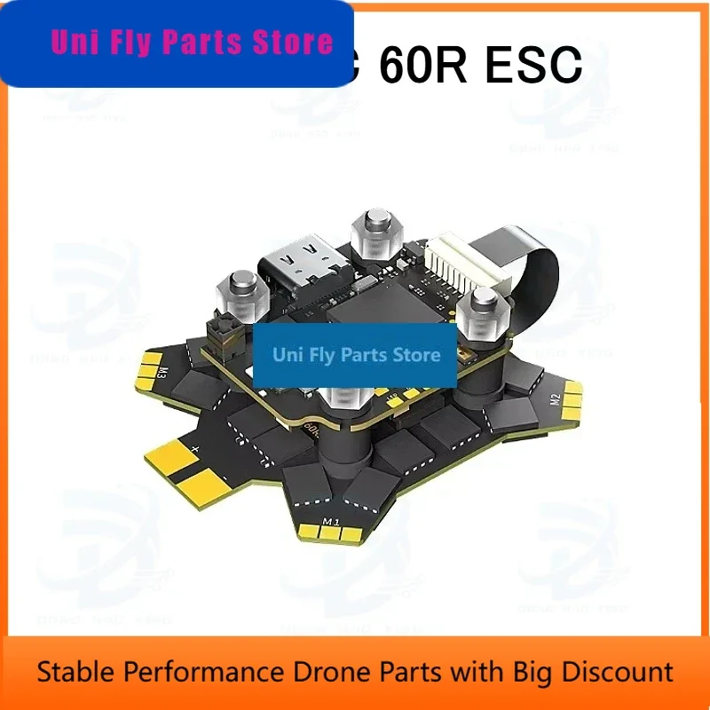 UniFlyOriginal NEW Borg 5S RX Stack With Borg 5S RX FC Flight Controller / Borg 60R ESC For FPV Racing Parts Video Camera Acces