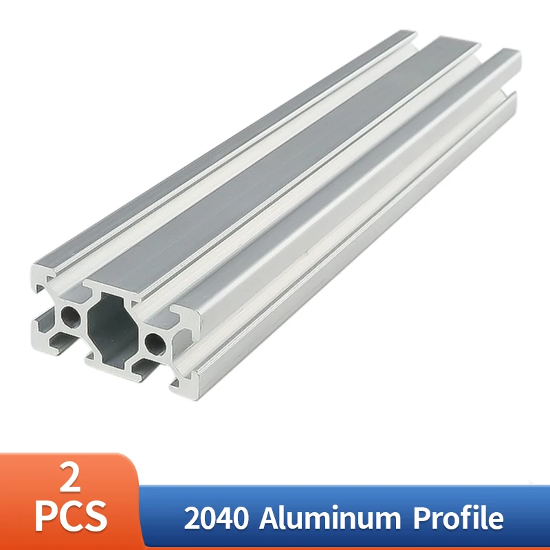 

Рама алюминиевого профиля C Beam 2040 Т-образный паз Экструзия Европейский стандарт Анодированная линейная направляющая 400 500 мм для детали 3D-принтера с ЧПУ