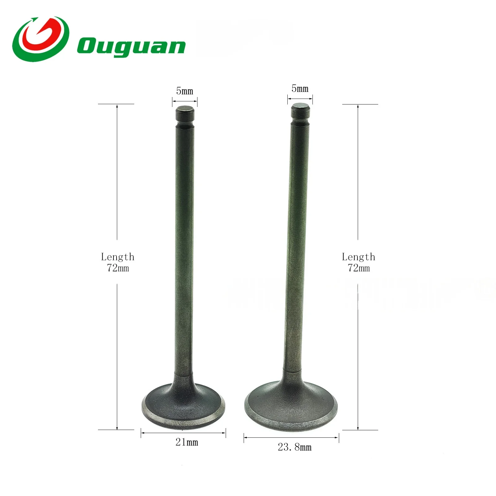 ouguan for Honda Wave 125 Wave125s W125 Ultimo125 Wave125x XRM125 Supra X 125 Ultimo125 Valve Intake Exhaust Stem Valve Oil Seal